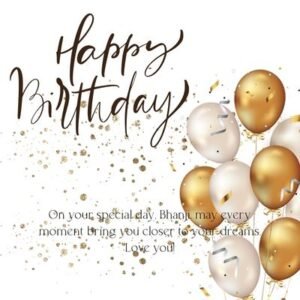 Birthday Wishes for Bhanji