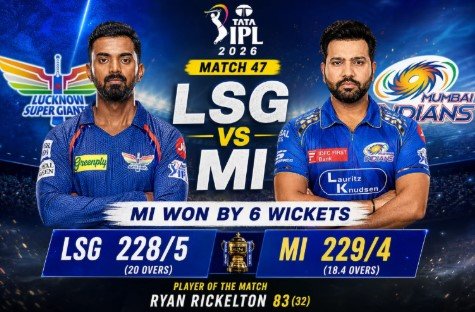 MI vs LSG IPL 2026 Match Analysis: How Mumbai Indians Crushed the Odds in a High-Scoring Thriller
